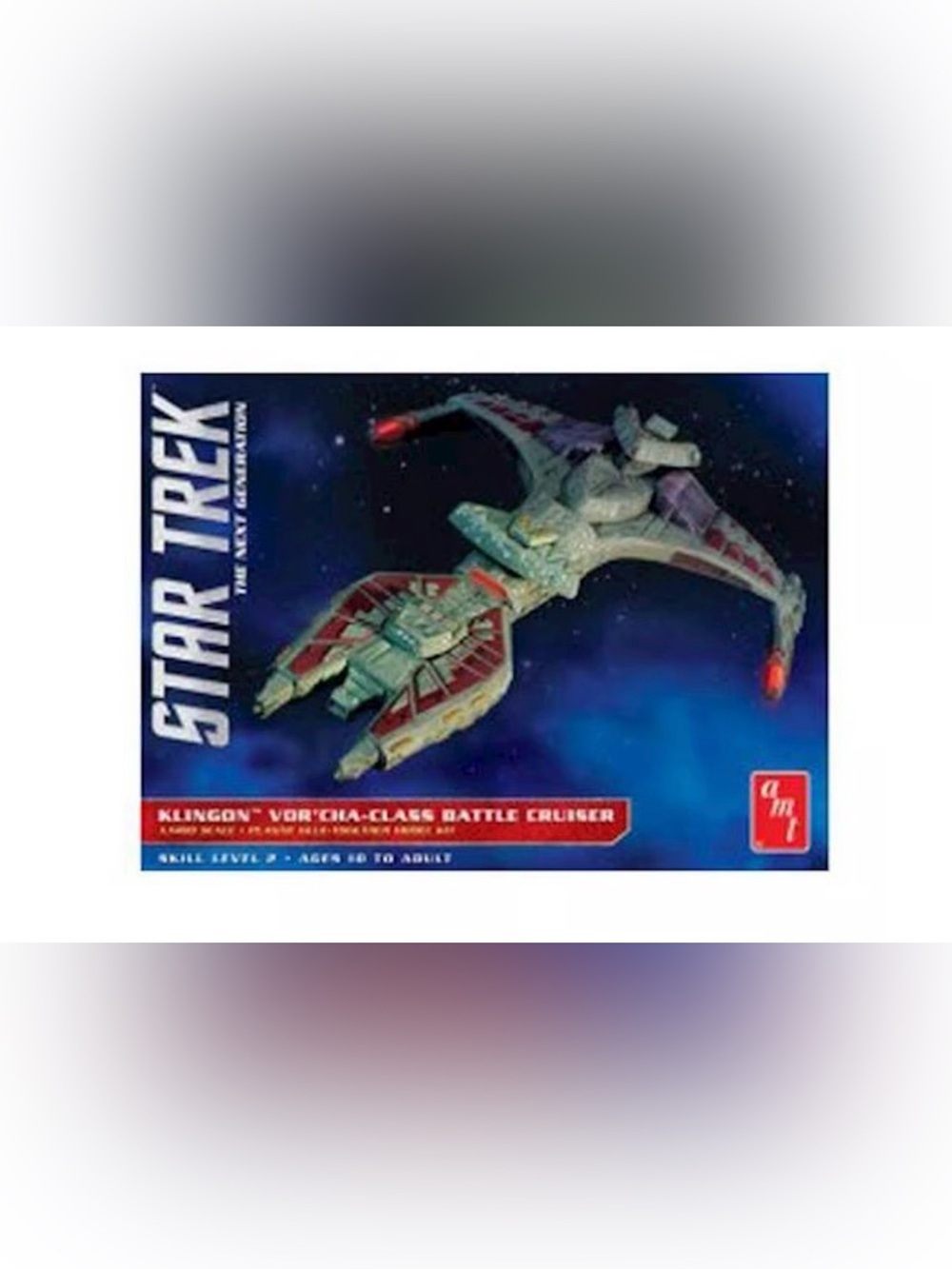 AMT Star Trek the next Generation Klingon Vor'cha Battle Cruiser